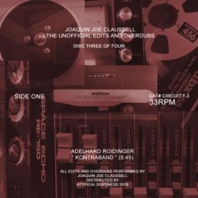 JOAQUIN JOE CLAUSSELL PRESENTS THE UNOFFICIAL EDITS